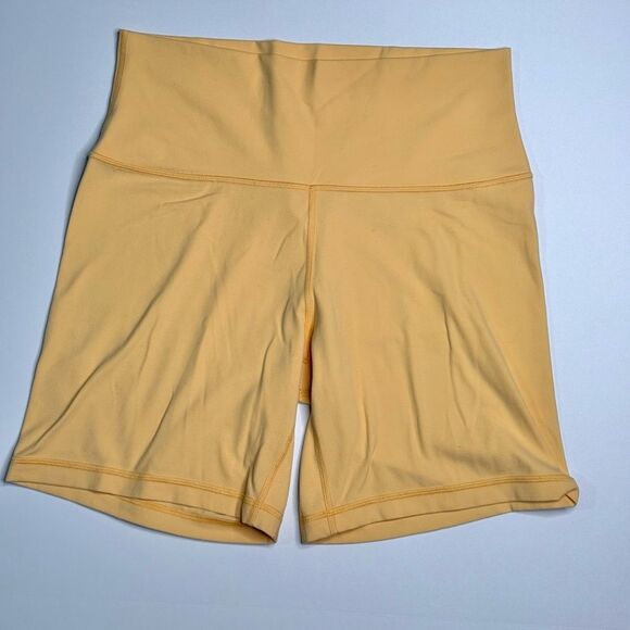 Aritzia Pants - Aritzia Yellow Bike Shorts